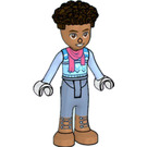 LEGO Aaron with Pink Scarf Minifigure