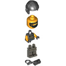 LEGO AIM Agent with Backpack Minifigure
