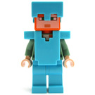 LEGO Alex with Medium Azure Legs, Armor and Helmet Minifigure