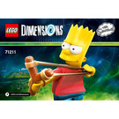 LEGO Bart Simpson Fun Pack Set 71211 Instructions
