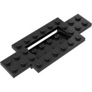 LEGO Car Base 10 x 4 x 2/3 with 4 x 2 Centre Well (30029)