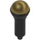 LEGO Microphone with Half Gold Top (20274 / 93520)