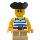 LEGO Boy Pirate with Tricorn Hat Minifigure