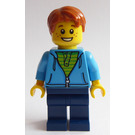 LEGO Boy with Dark Azure Sweater Minifigure