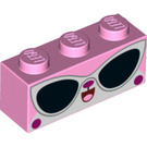 LEGO Brick 1 x 3 with Unikitty Face with sunglasses (3622 / 60437)