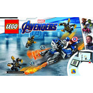 LEGO Captain America: Outriders Attack Set 76123 Instructions