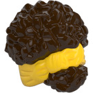 LEGO Coiled Hair with Yellow Bow (79984)