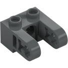 LEGO Brick 1 x 2 with Pin Hole and 2 Half Beam Side Extensions with Axle Hole (49132 / 85943)