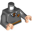 LEGO Minifig Torso with Tie and Gryffindor Logo (973 / 76382)
