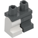 LEGO Minifigure Medium Legs with Right Leg in Plaster Cast (37364 / 107007)