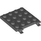 LEGO Plate 4 x 4 with Clips (No Gap in Clips) (11399)