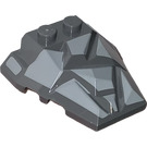 LEGO Wedge 4 x 4 with Jagged Angles with Gray Facets (28625 / 52891)