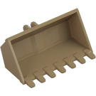 LEGO Excavator Bucket 3 x 6 with Click Hinge 2-Finger (21709 / 30394)