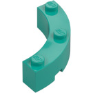 LEGO Brick 4 x 4 Round Corner (Wide with 3 Studs) (48092 / 72140)