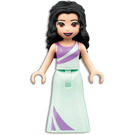LEGO Emma with Lavender and Aqua Dress Minifigure