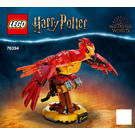 LEGO Fawkes, Dumbledore's Phoenix Set 76394 Instructions
