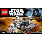 LEGO First Order Transport Speeder Battle Pack Set 75166 Instructions