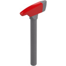 LEGO Axe with Pick with Red Head (39802)