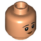 LEGO Cho Chang Minifigure Head (Recessed Solid Stud) (3626 / 73876)