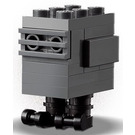 LEGO Gonk Droid (Dark Stone Gray) with Black Feet Minifigure