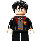 LEGO Harry Potter with Gryffindor Robe Open and Short Legs (Grin / Scared) Minifigure