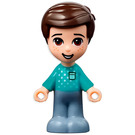 LEGO Henry with Turquoise Top Minifigure