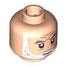 LEGO General Jan Dodonna Minifigure Head (Recessed Solid Stud) (73608 / 104608)
