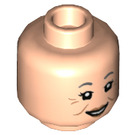 LEGO Jane Goodall Minifigure Head (Recessed Solid Stud) (3626)