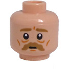 LEGO Reg Cattermole Minifigure Head (Recessed Solid Stud) (3626 / 100168)