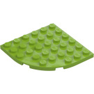 LEGO Plate 6 x 6 Round Corner (6003)