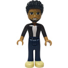 LEGO Martin with White Top and Black Jacket Minifigure