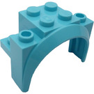 LEGO Mudguard Brick 2 x 4 x 2.3 with Tall Wheel Arch (18974)