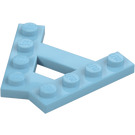 LEGO Wedge Plate 1 x 4 A-Frame (45°) (15706)