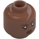 LEGO Reva (Third Sister) Minifigure Head (Recessed Solid Stud) (3626 / 100503)