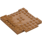 LEGO Plate 8 x 8 x 0.7 with Cutouts and Ledge (15624)