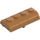 LEGO Treasure Chest Lid 2 x 4 with Thick Hinge (4739 / 29336)