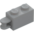 LEGO Brick 1 x 2 with Handle (Inset) (Inset Shaft) (26597)