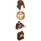 LEGO Obi-Wan Kenobi with Reddish Brown Robe and Hood Minifigure