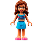 LEGO Olivia with Blue Top and Skirt Minifigure