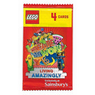 LEGO Pack of 4 - Living Amazingly - Create the World Trading Cards