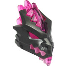 LEGO Vengestone Mask with Transparent Dark Pink Flame