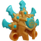 LEGO Headdress with Dark Turquoise Blades (69576 / 71547)