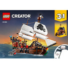 LEGO Pirate Ship Set 31109 Instructions
