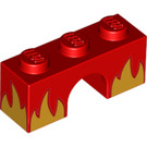 LEGO Arch 1 x 3 with Flames (4490 / 44370)
