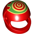 LEGO Crash Helmet with Bullseye (2446 / 62687)