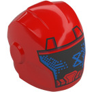 LEGO Helmet with Smooth Front with Hourglass and Pixels (28631 / 102992)