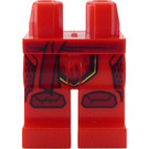 LEGO Hips and Legs with Dark Red Sash and Knee Pads (3815 / 71364)