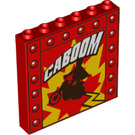LEGO Panel 1 x 6 x 5 with Duke Caboom (50133)
