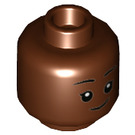 LEGO Minifigure Head with Decoration (Recessed Solid Stud) (3626 / 93681)