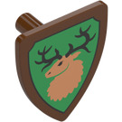 LEGO Shield - Triangular with Deer Decoration (3846 / 69360)